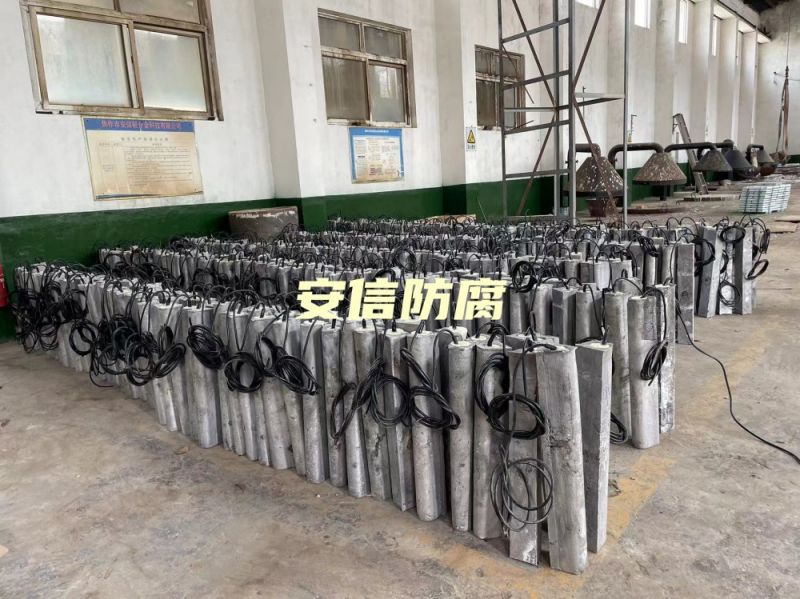 我公司鎂陽(yáng)極，鋁合金陽(yáng)極，鋁犧牲陽(yáng)極，鎂陽(yáng)極，鎂合金犧牲陽(yáng)極在呼和浩特?zé)捰蛷S的使用被評(píng)為優(yōu) 秀生產(chǎn)商
